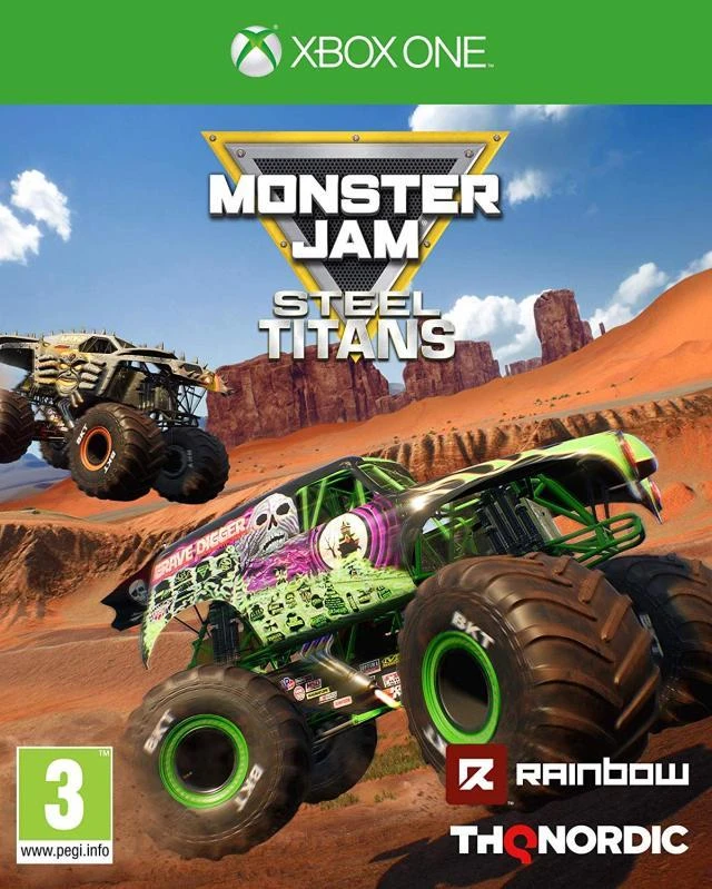 Monster Jam Steel Titans box art