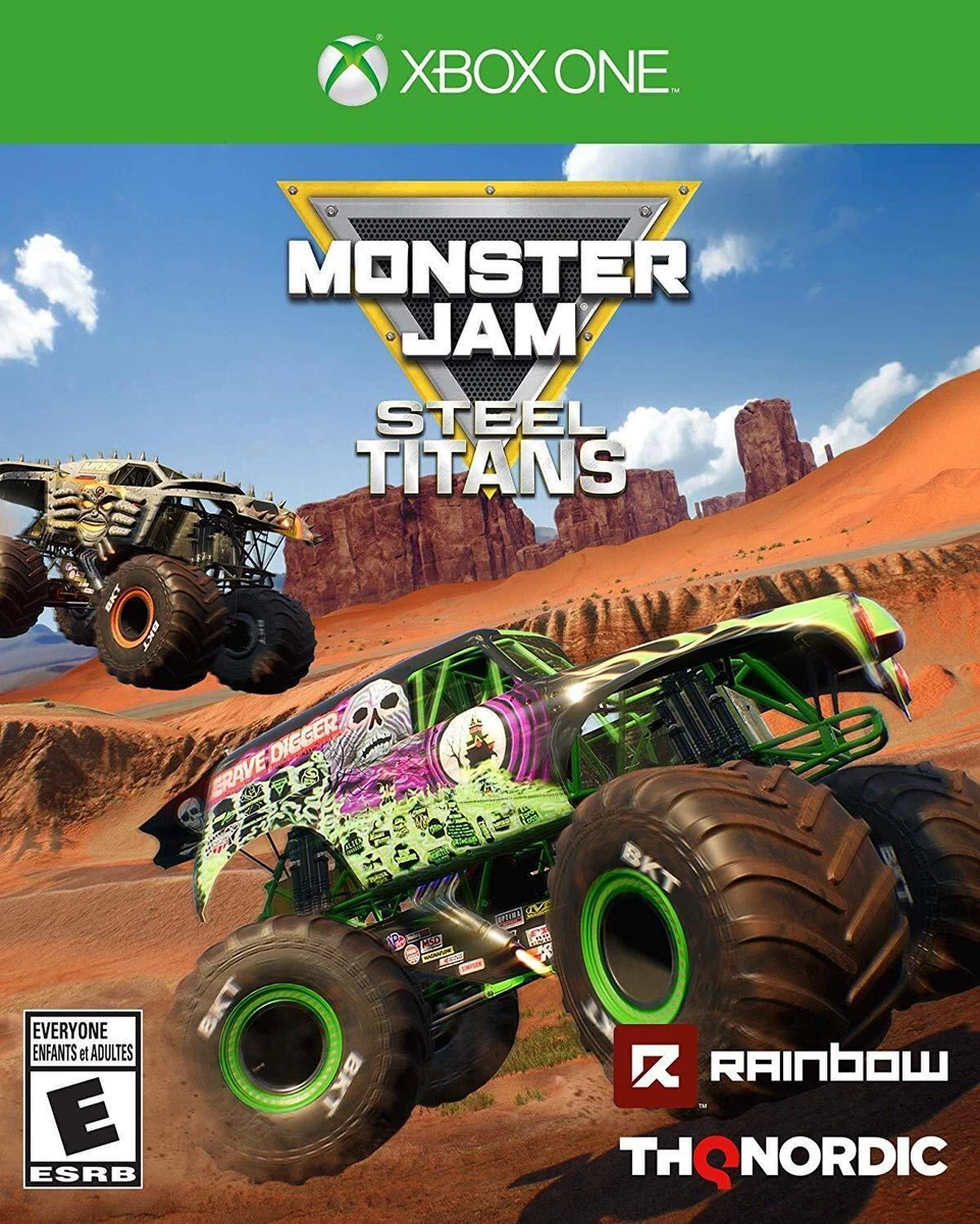 Monster Jam Steel Titans box art