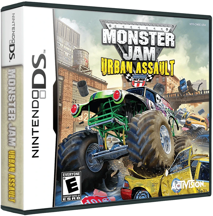 Monster Jam Urban Assault box art