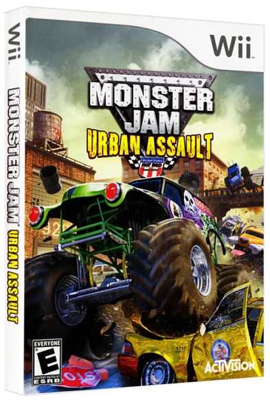 Monster Jam Urban Assault box art