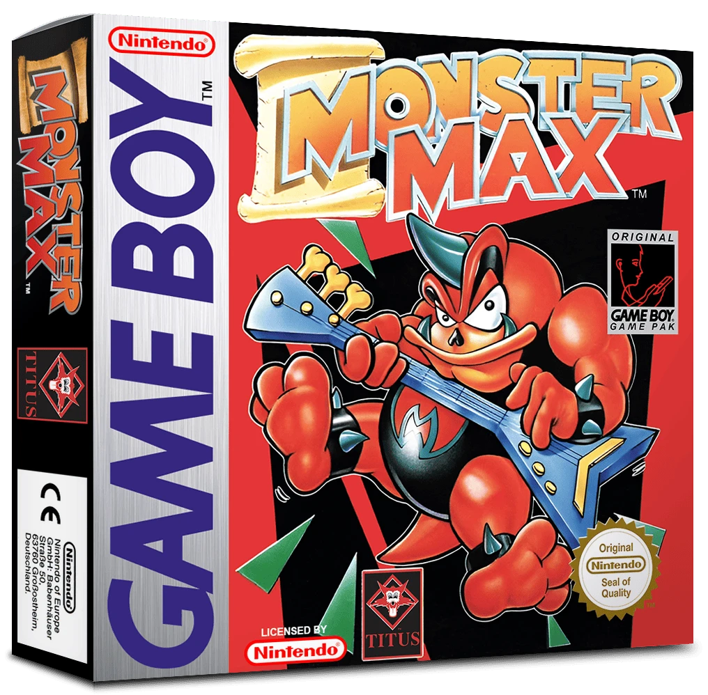 Monster Max box art