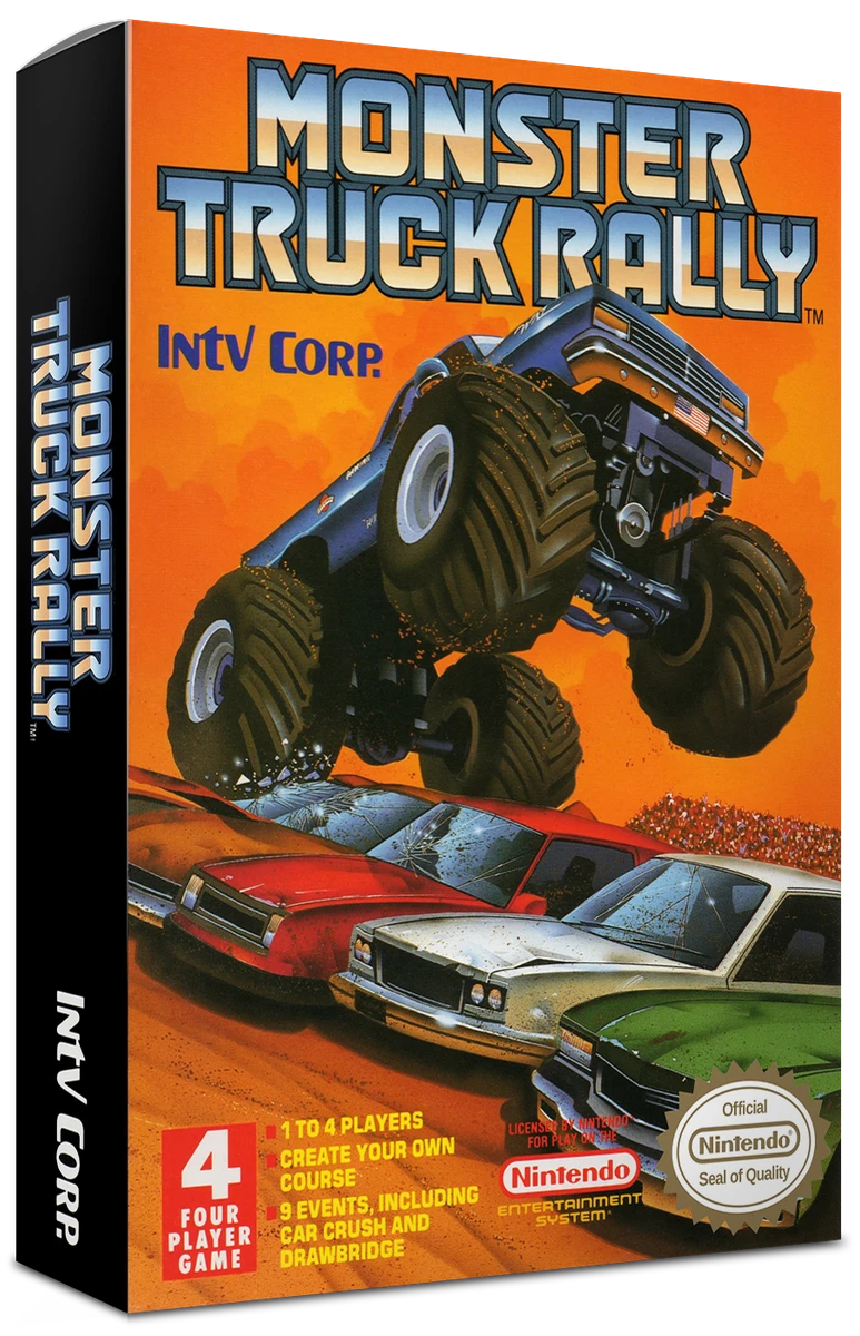 Monster Truck Rally box art