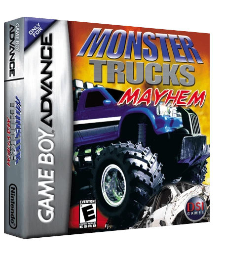 Monster Trucks Mayhem box art