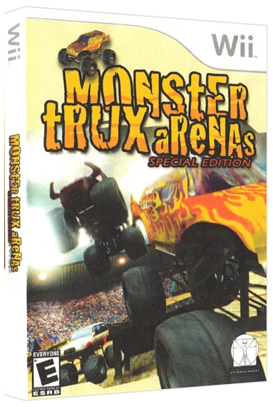 Monster Trux: Arenas box art