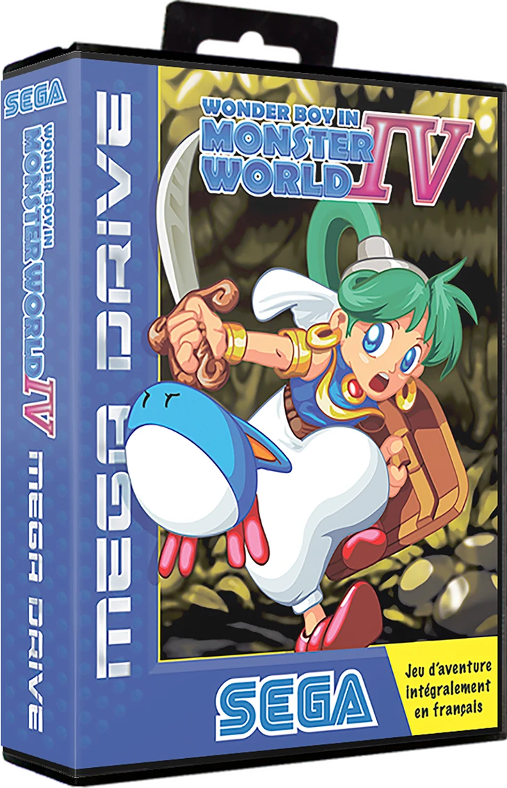 Monster World IV box art