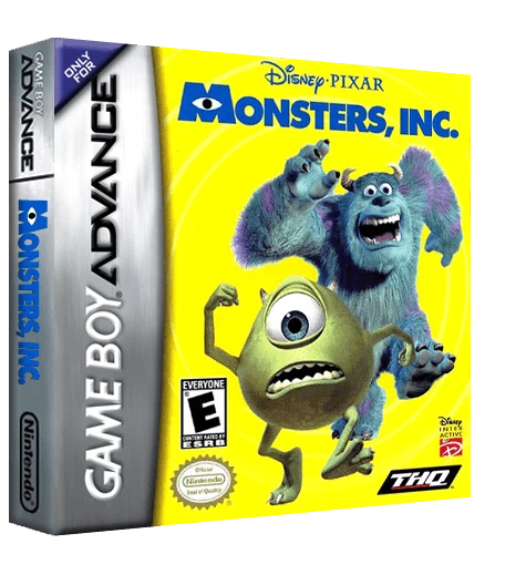 Monsters Inc box art