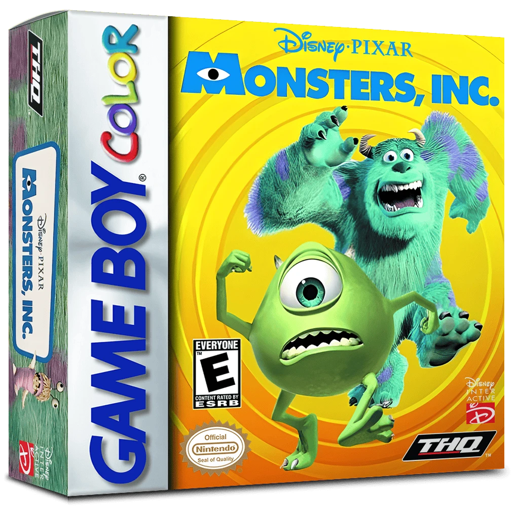 Monsters Inc. box art
