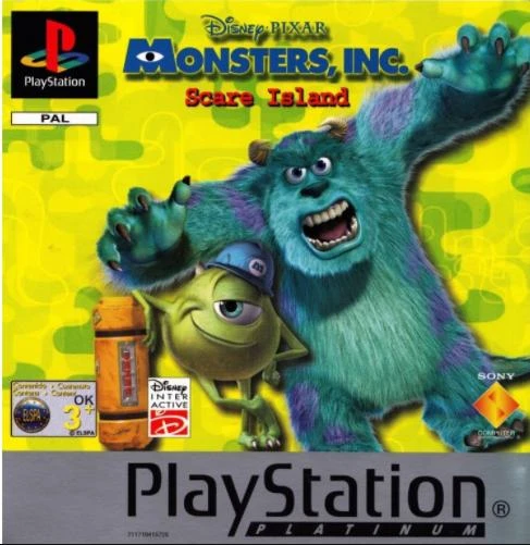 Monsters Inc [Platinum] box art