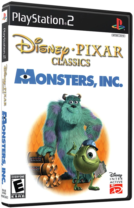 Monsters Inc box art