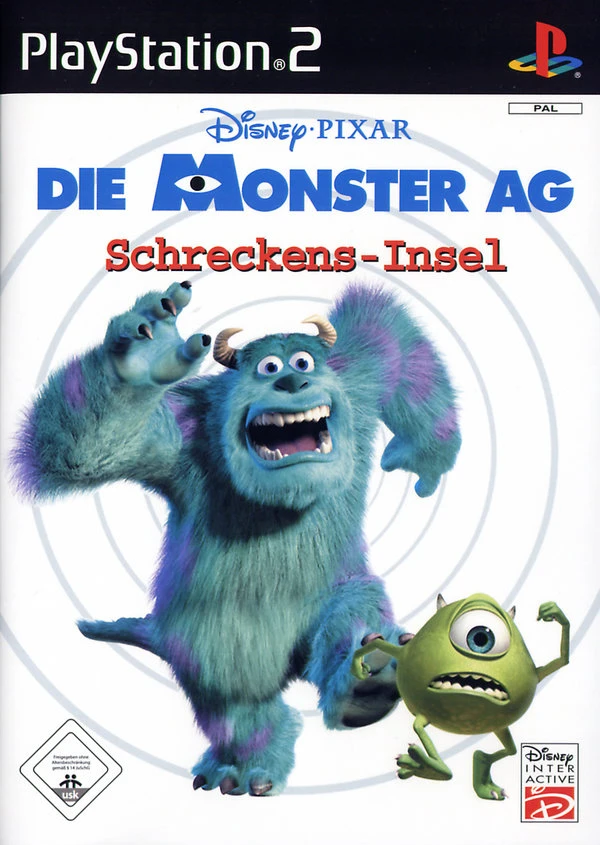 Monsters Inc. Scare Island box art