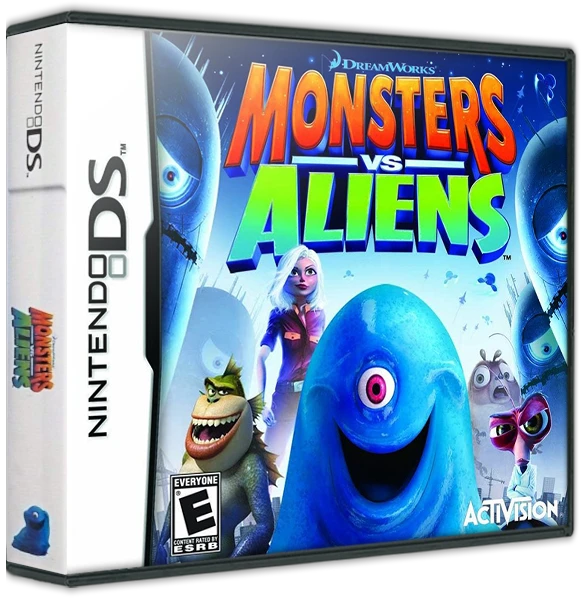 Monsters vs. Aliens box art