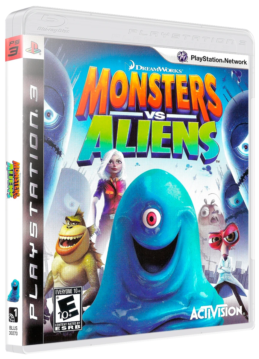 Monsters vs. Aliens box art