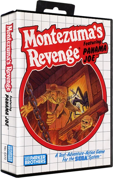 Montezuma's Revenge Featuring Panama Joe box art