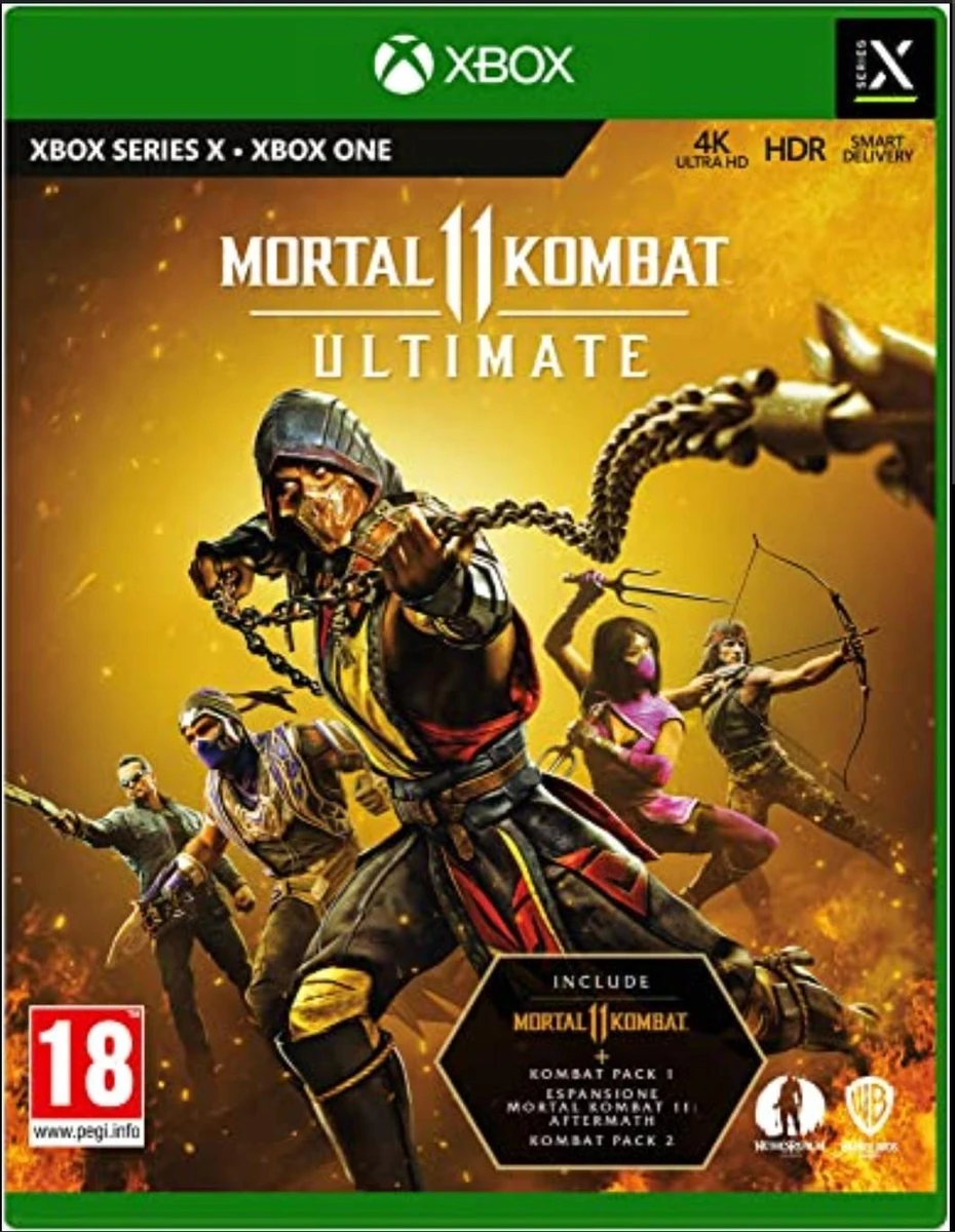 Mortal Kombat 11 Ultimate box art