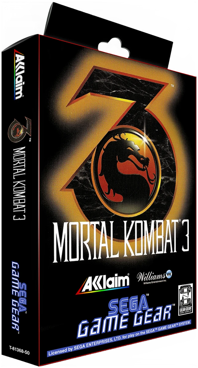 Mortal Kombat 3 box art