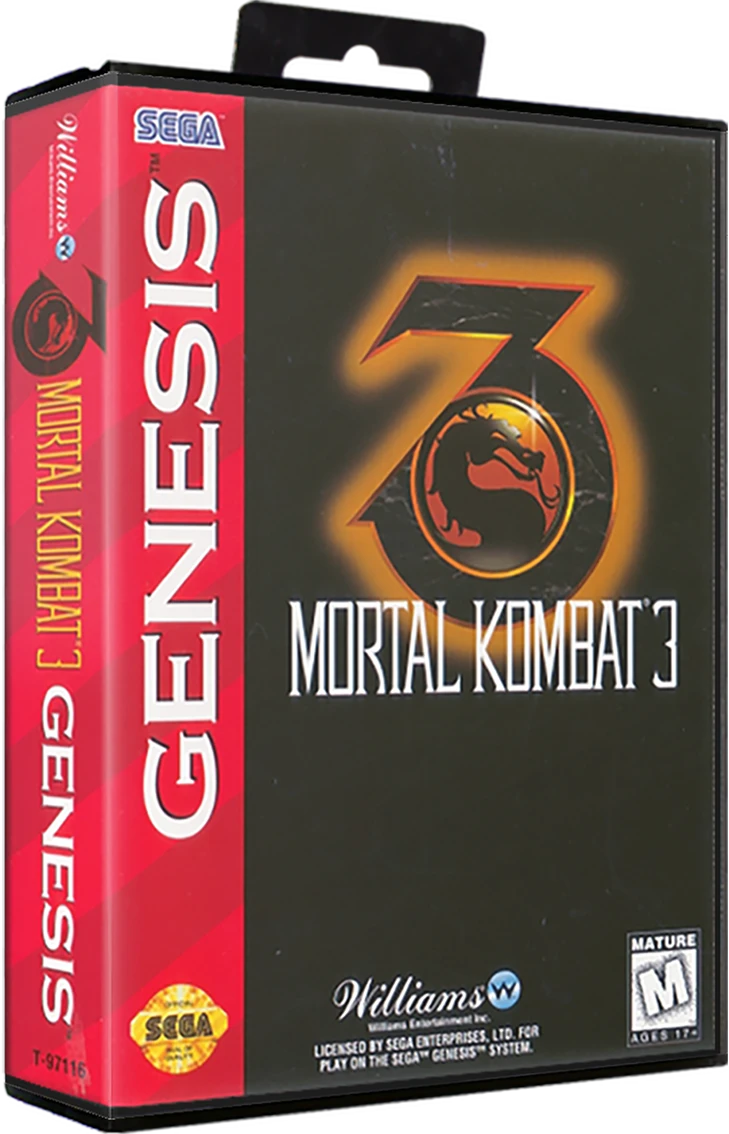 Mortal Kombat 3 box art