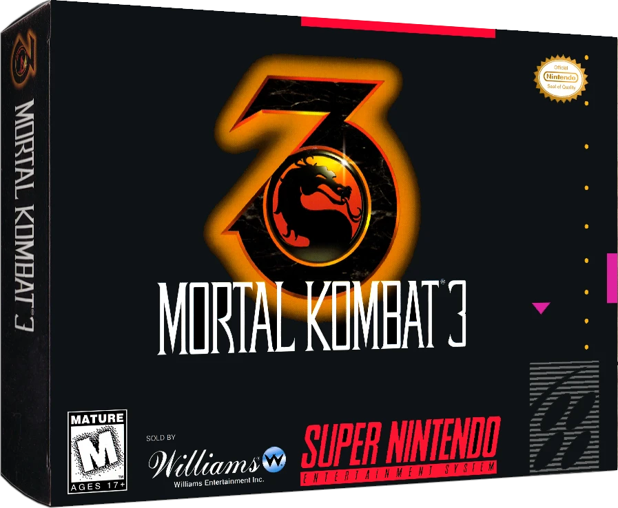Mortal Kombat 3 box art