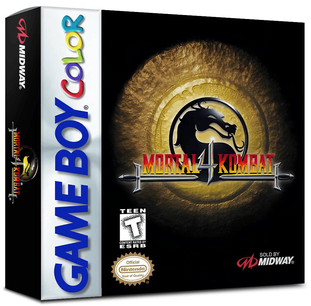 Mortal Kombat 4 box art