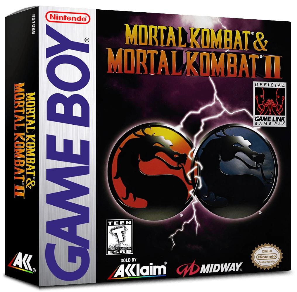 Mortal Kombat and Mortal Kombat II box art