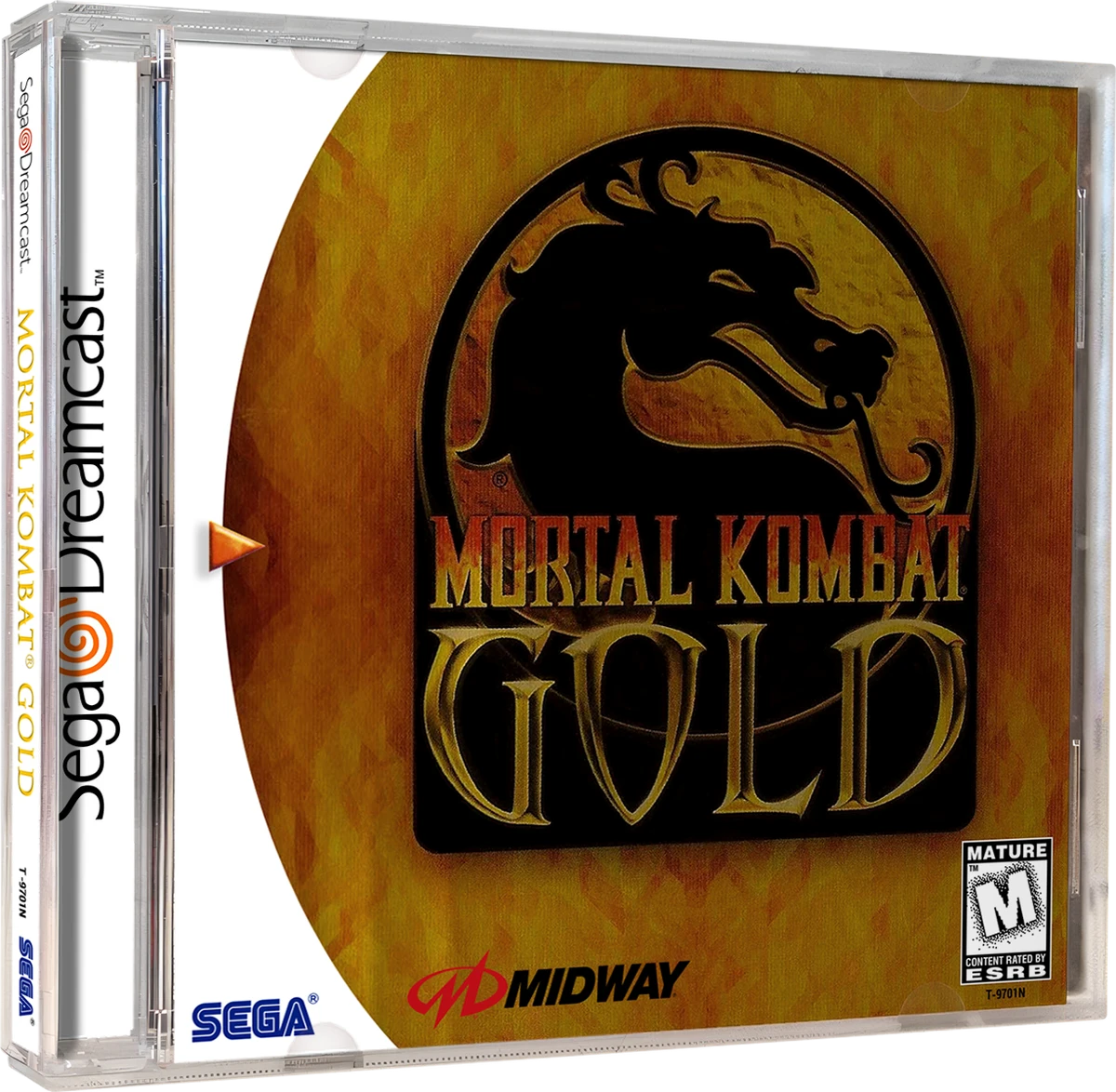 Mortal Kombat Gold box art
