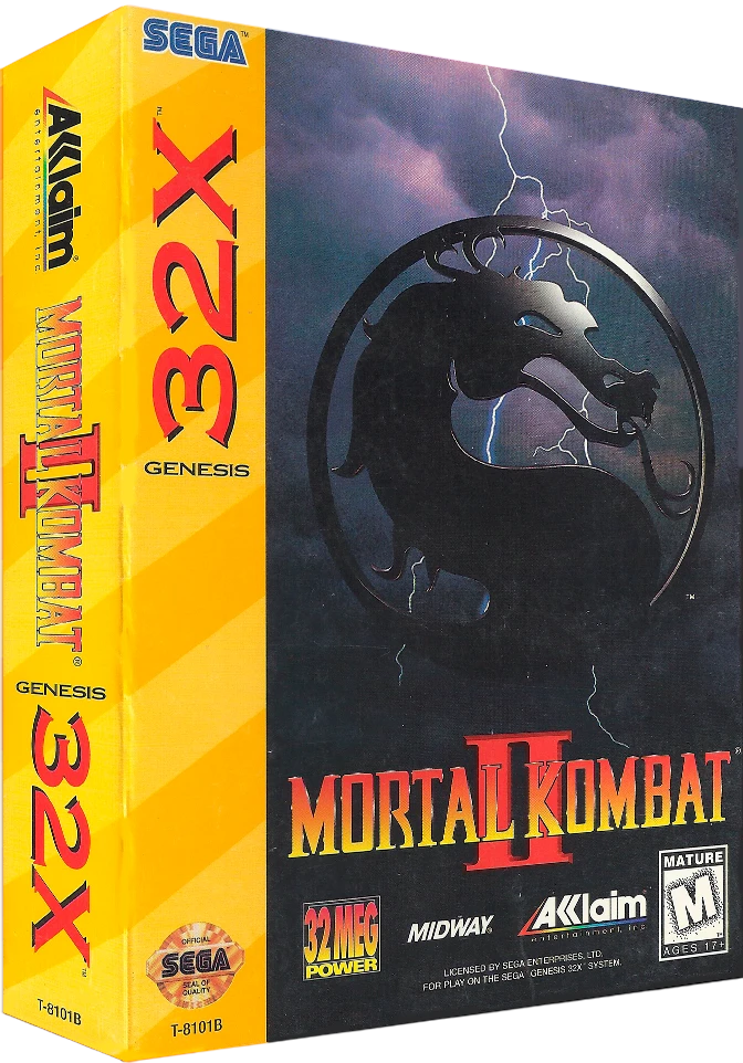 Mortal Kombat II box art