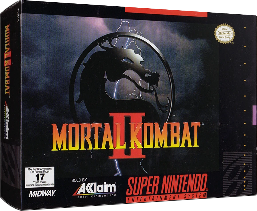 Mortal Kombat II box art