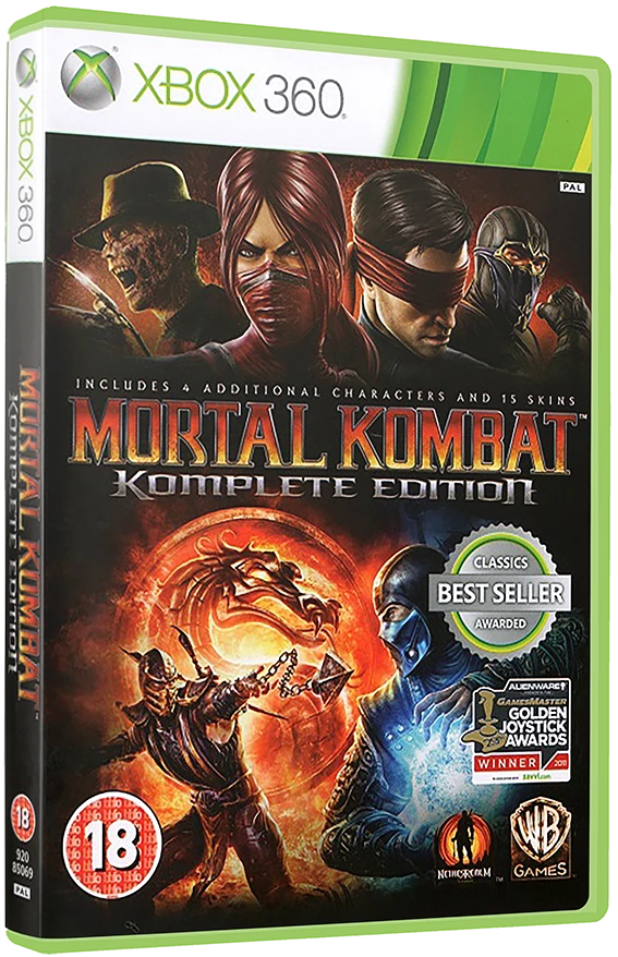 Mortal Kombat Komplete Edition box art