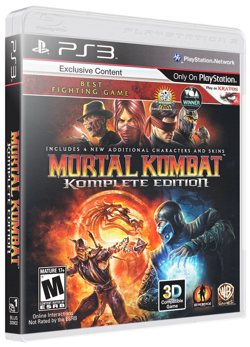 Mortal Kombat Komplete Edition box art