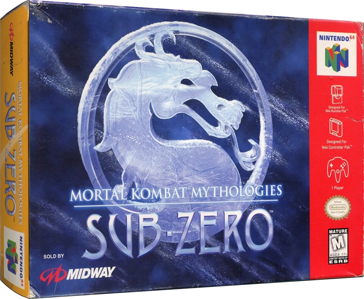 Mortal Kombat Mythologies: Sub-Zero box art
