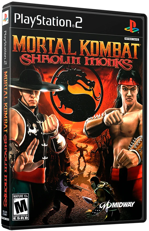 Mortal Kombat Shaolin Monks box art