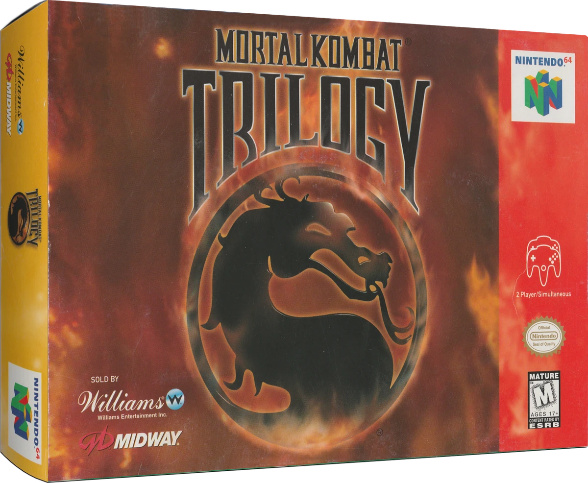 Mortal Kombat Trilogy box art