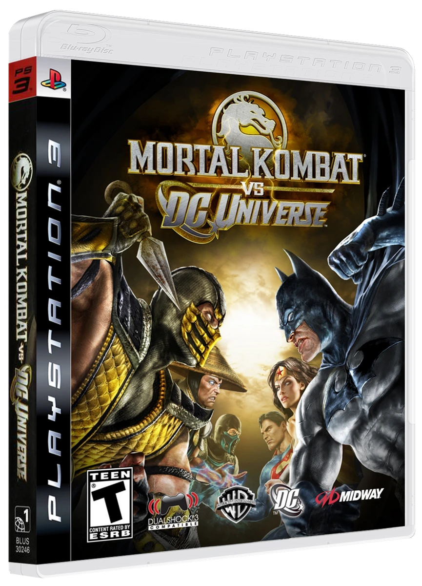 Mortal Kombat vs. DC Universe box art
