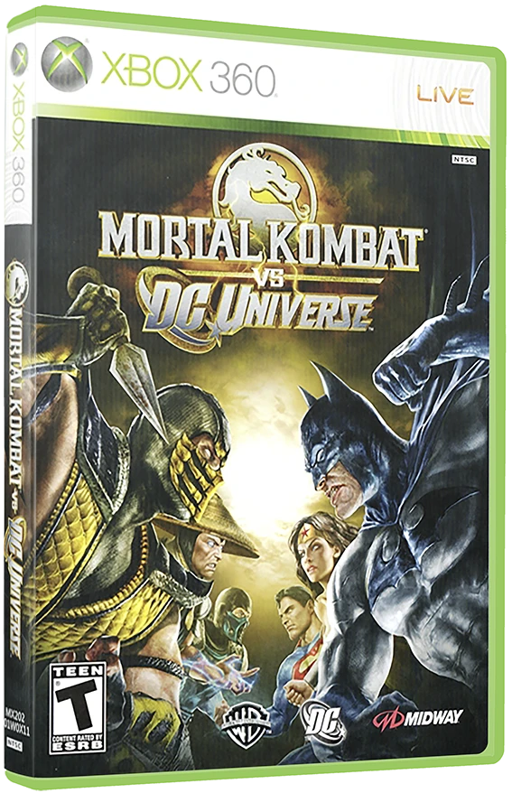 Mortal Kombat vs. DC Universe box art