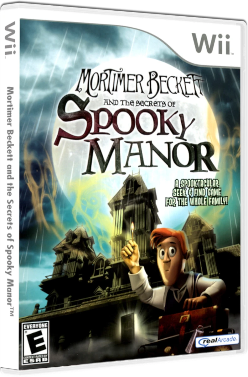 Mortimer Beckett and the Secrets of Spooky Manor box art