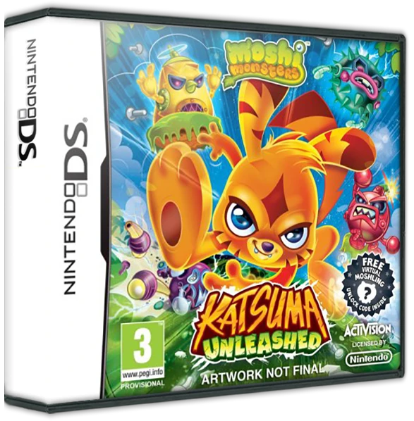 Moshi Monsters: Katsuma Unleashed box art