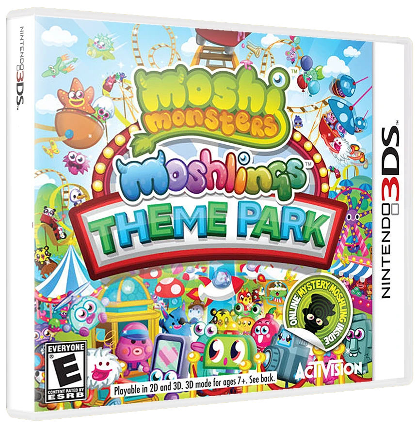 Moshi Monsters: Moshlings Theme Park box art