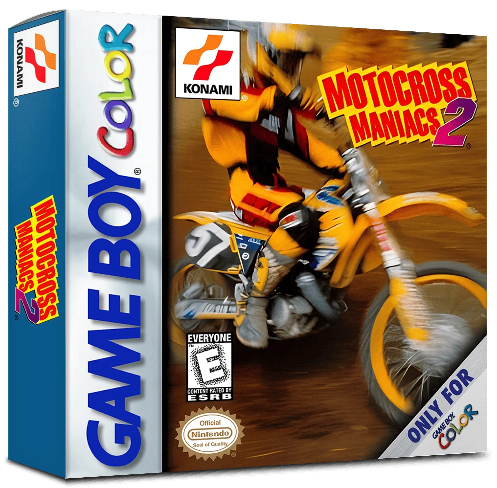 Motocross Maniacs 2 box art