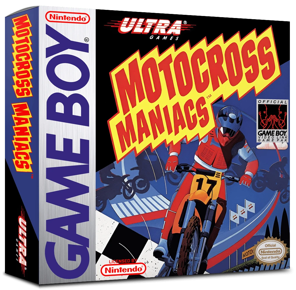 Motocross Maniacs box art