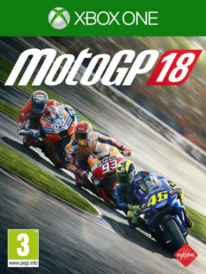 MotoGP 18 box art