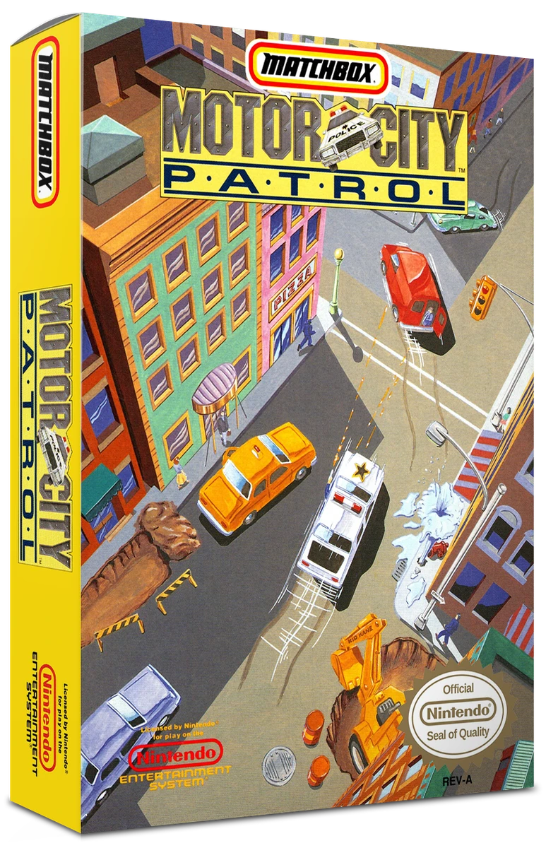 Motor City Patrol box art