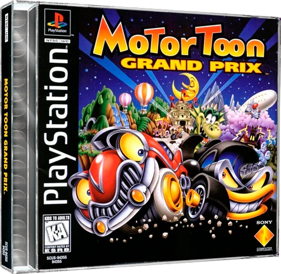 Motor Toon Grand Prix box art