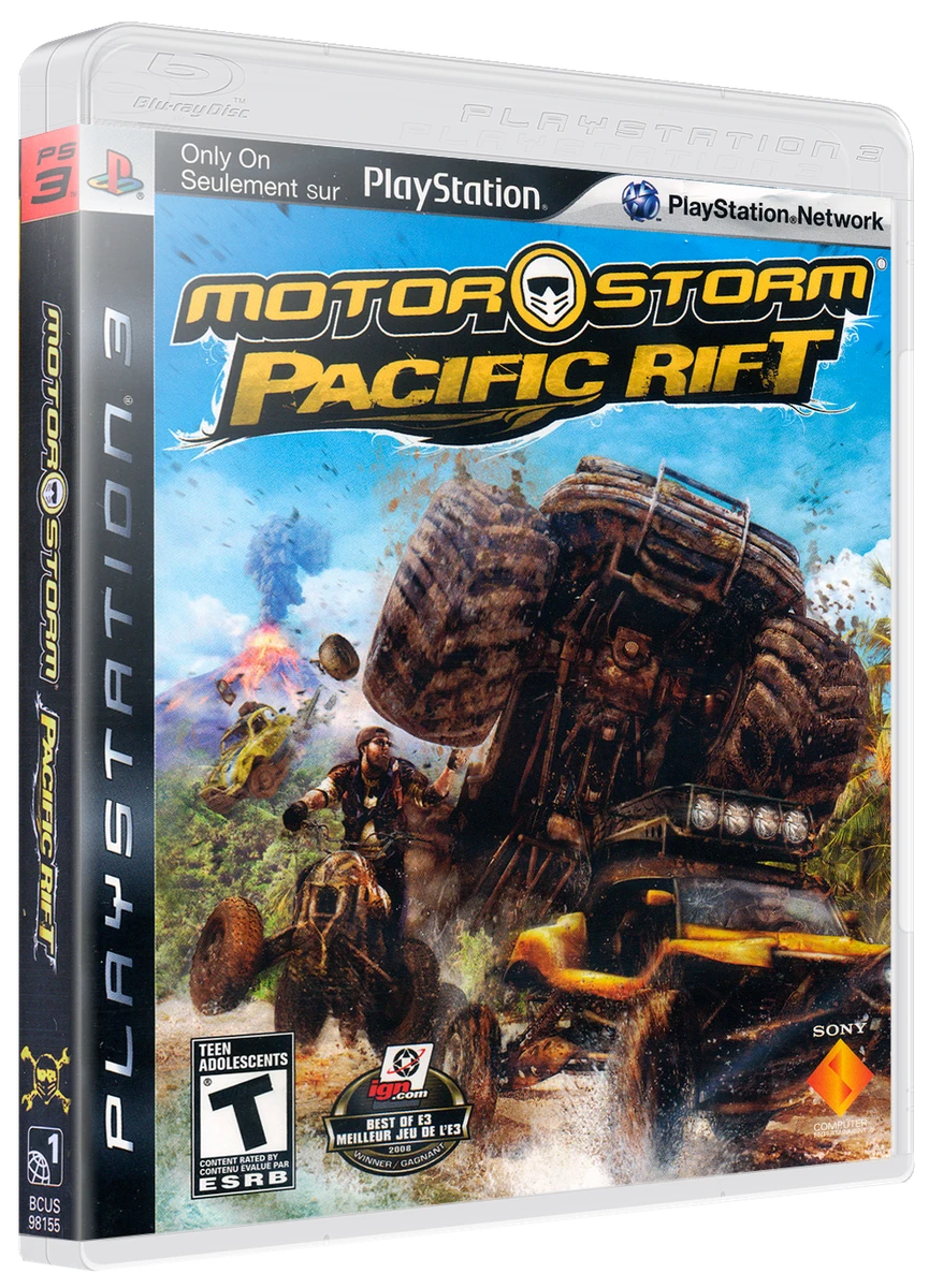 MotorStorm: Pacific Rift box art