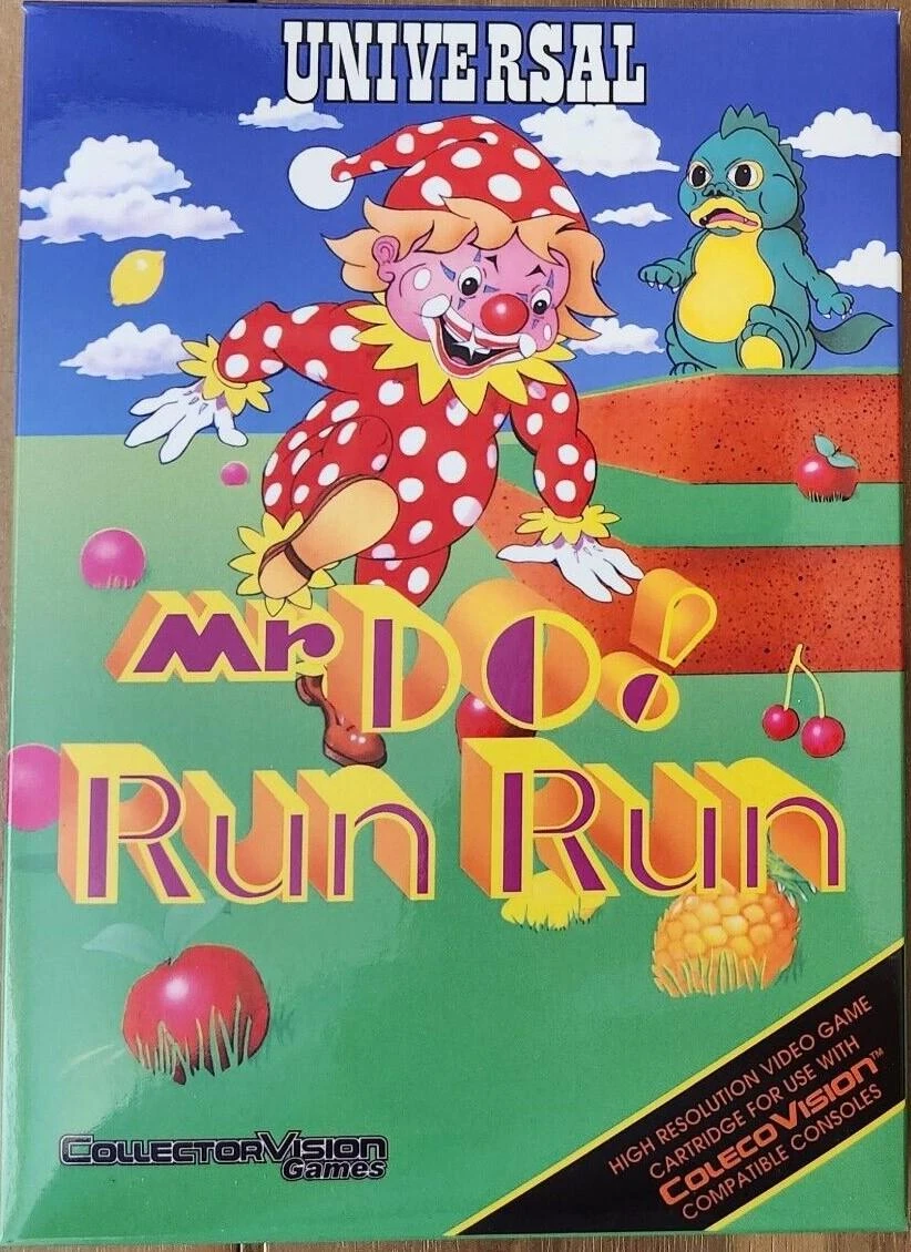 Mr. Do! Run Run box art