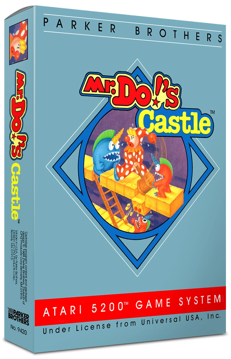 Mr. Do!'s Castle box art
