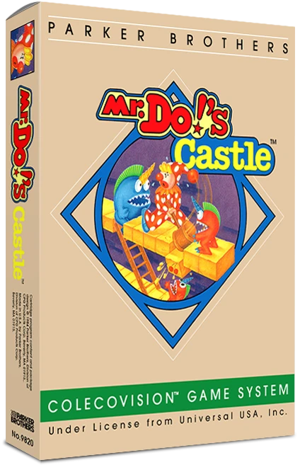 Mr. Do!'s Castle box art