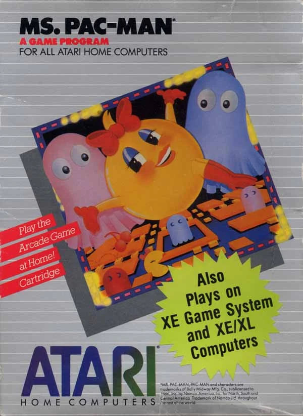 Ms. Pac-Man box art