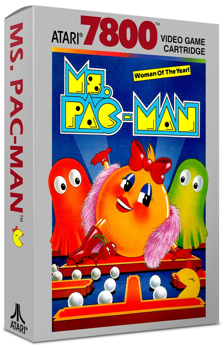 Ms. Pac-Man box art