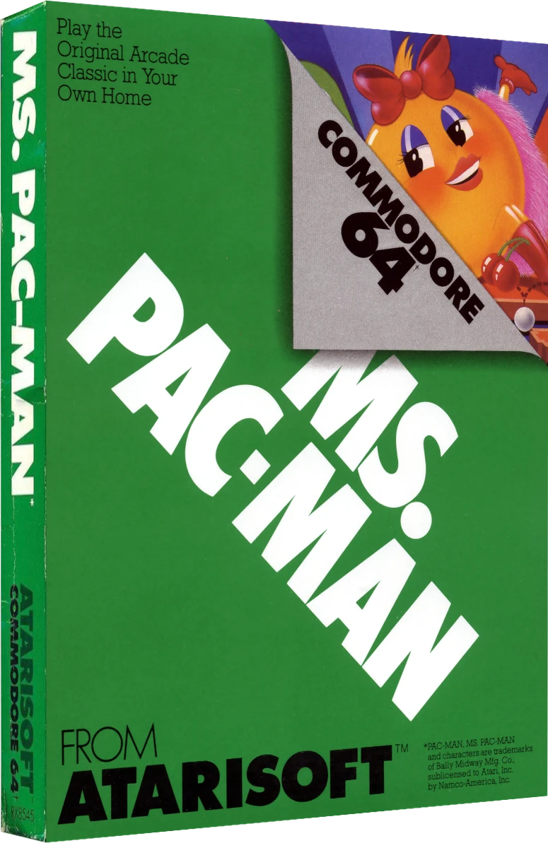 Ms Pac-Man box art