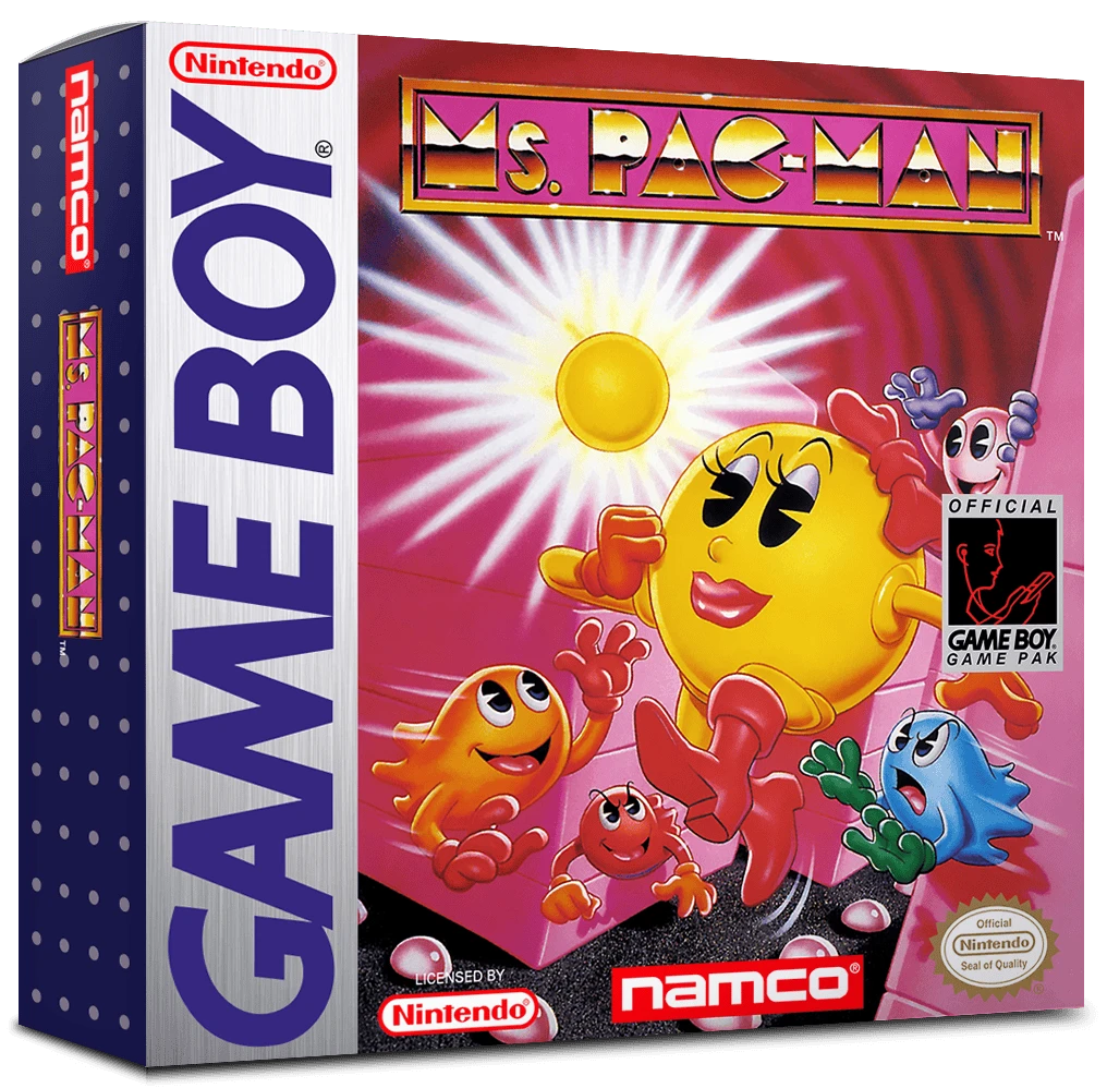 Ms. Pac-Man box art