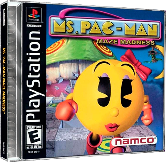 Ms. Pac-Man: Maze Madness box art